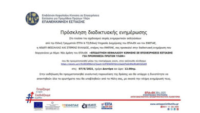 ΣΥΝΔΕΣΜΟΣ ΣΤΟ ZOOM